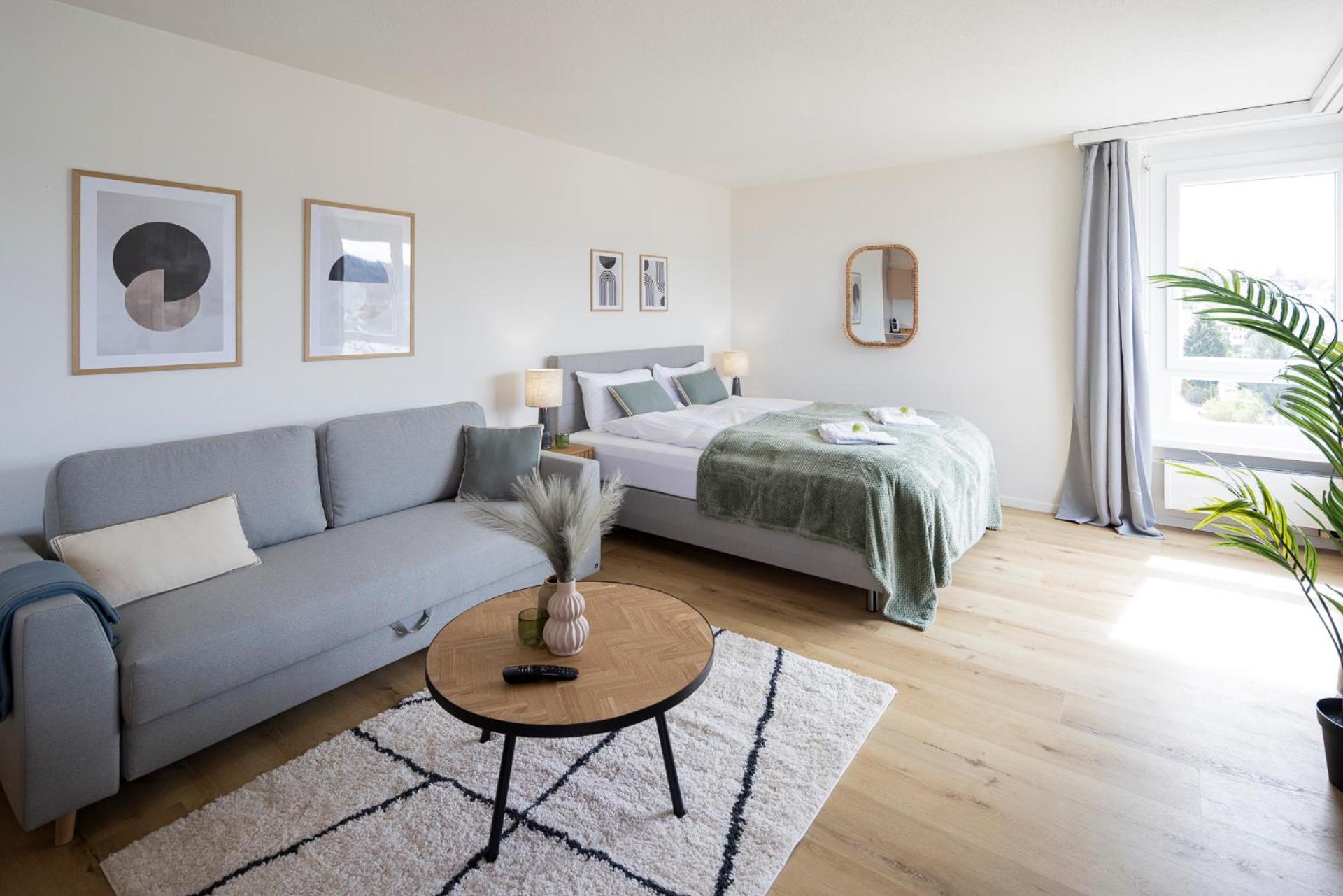 Stayy Sky Near Limmattal Hospital - Contactless Check-in Apartment Schlieren